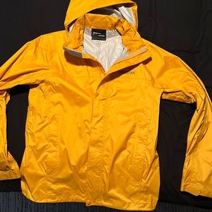 Yellow marmot rain coat